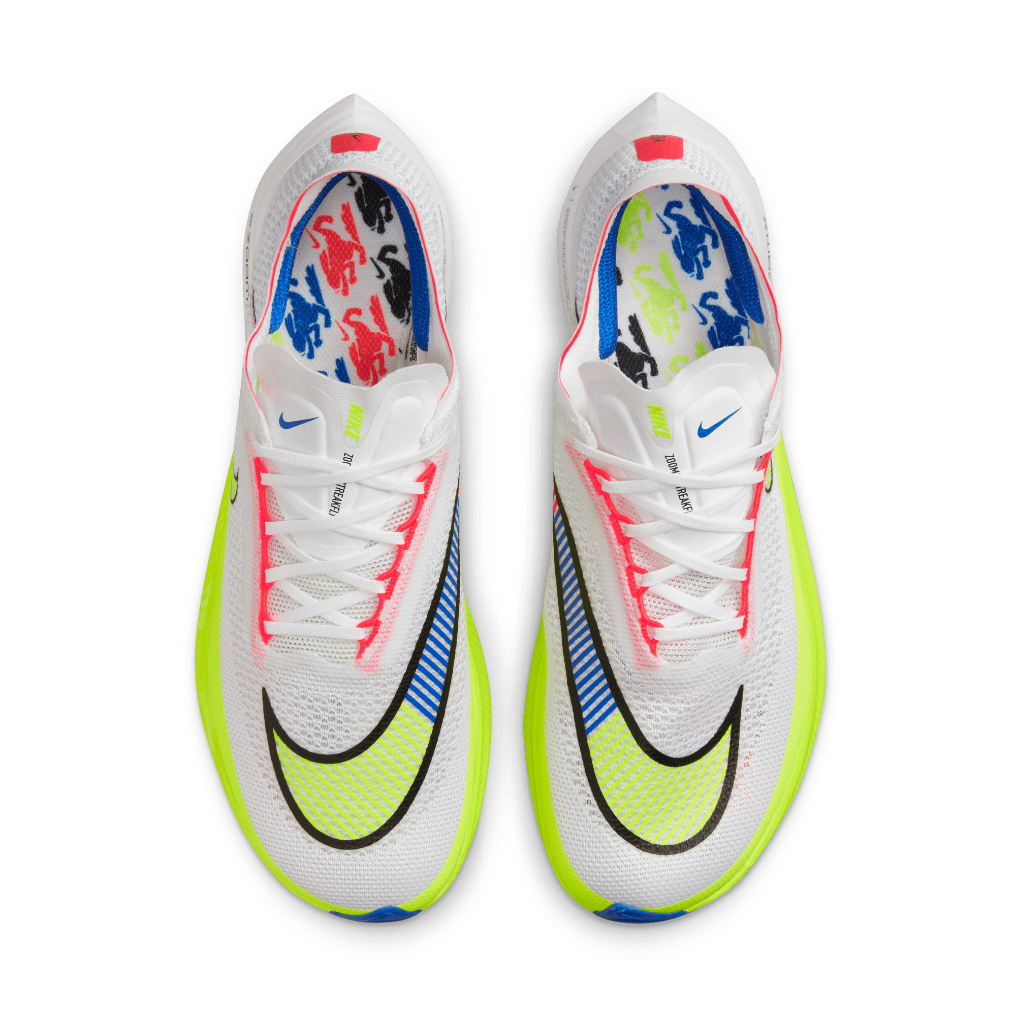 NIKE ZOOMX STREAKFLY WHITE/BLACKVOLTRACER BLUE NIKE ZOOMX STREAKFLY WHITE/BLACKVOLTRACER BLUE